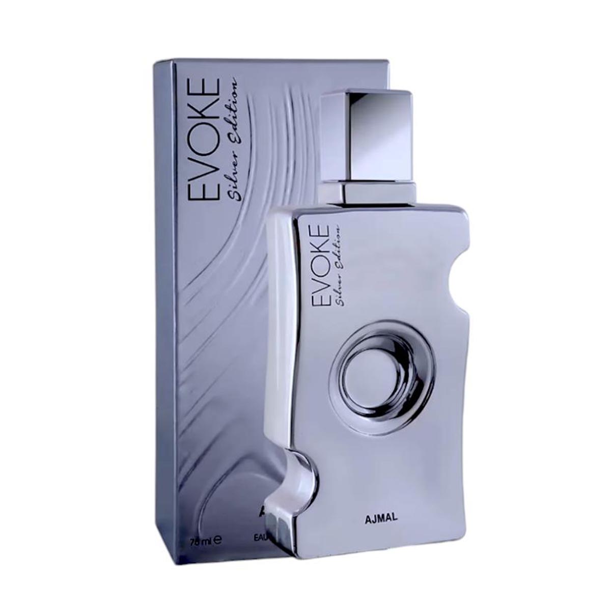 Ajmal Evoke Eau De Parfum Silver Edition 75Ml